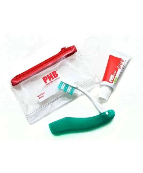 Kit de călătorie PHB Periuță de dinți + pastă de dinți 15 ml