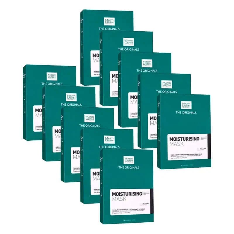 Martiderm Moisturising Mask Mască hidratantă intensivă, 10 X 10 unități