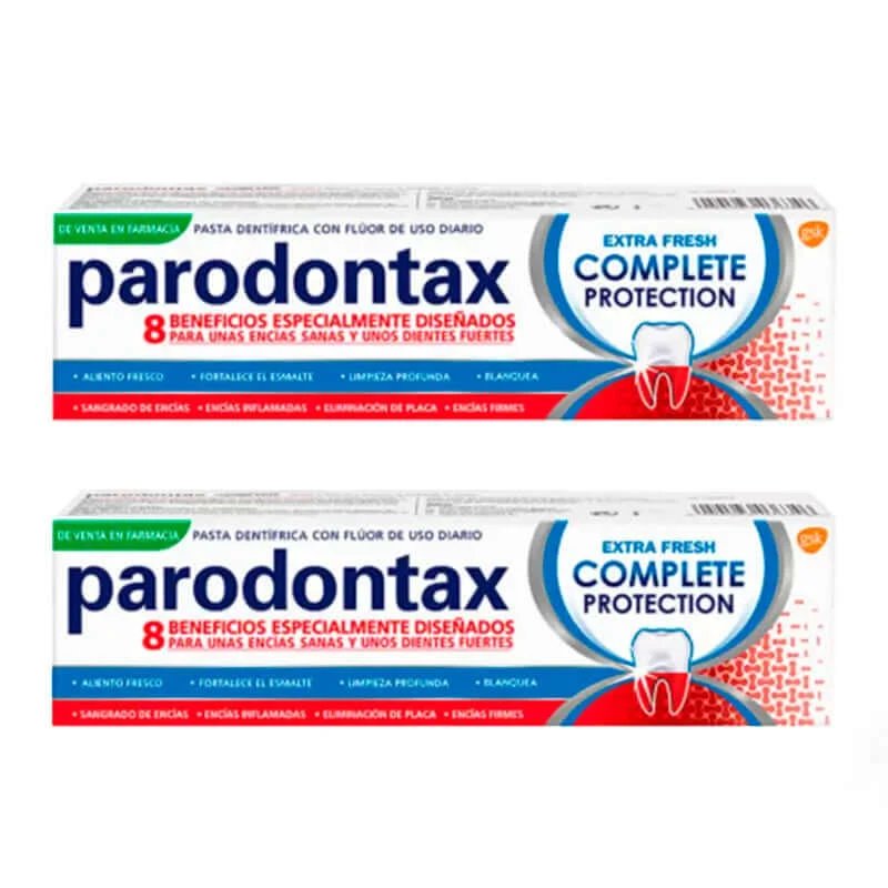 Parodontax Pachet pastă de dinți cu protecție completă pentru îngrijirea gingiilor, 2 x 75 ml