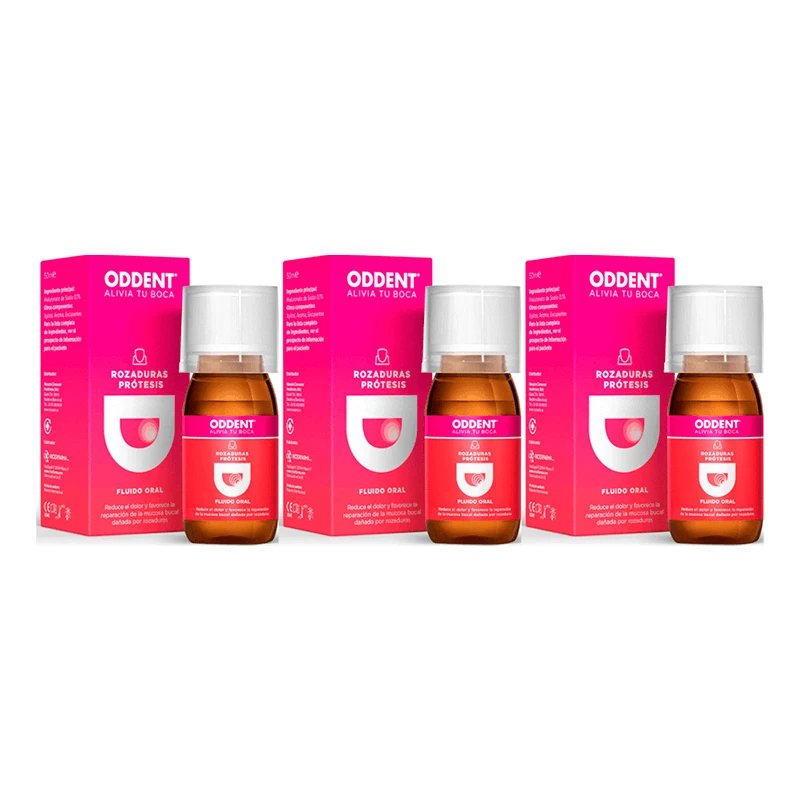 Fluid oral Oddent Triplo 3 x 50 ml