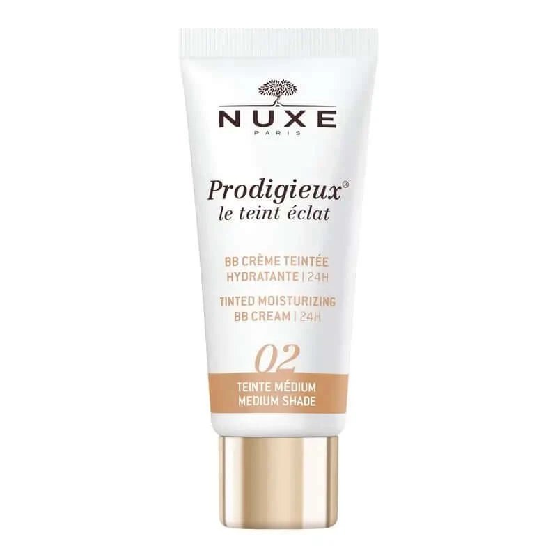 Nuxe Cremă hidratantă pentru sâni cu culoare - 24H, Prodigieux® Le Teint Éclat 30Ml - Ton mediu