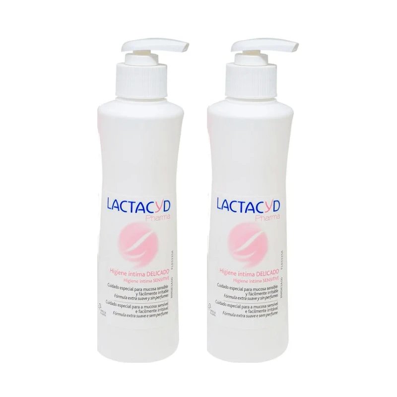 Lactacyd Pharma Duplo Delicate Igienă intimă 2 x 250 ml