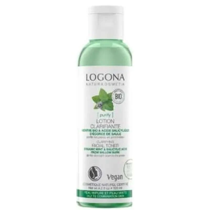 Logona Purifying Toner Peppermint-Salicylic Acid 125Ml.