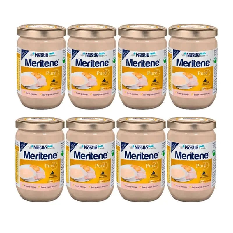 Meritene Piure de costiță cu cartofi, 8x300g