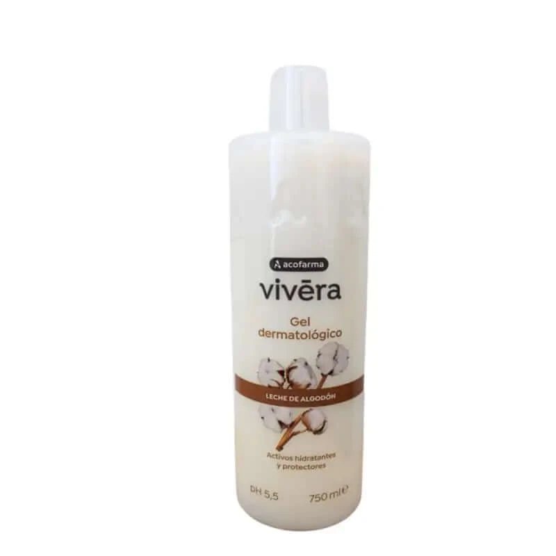 Gel de lapte de bumbac Vivera, 750 ml