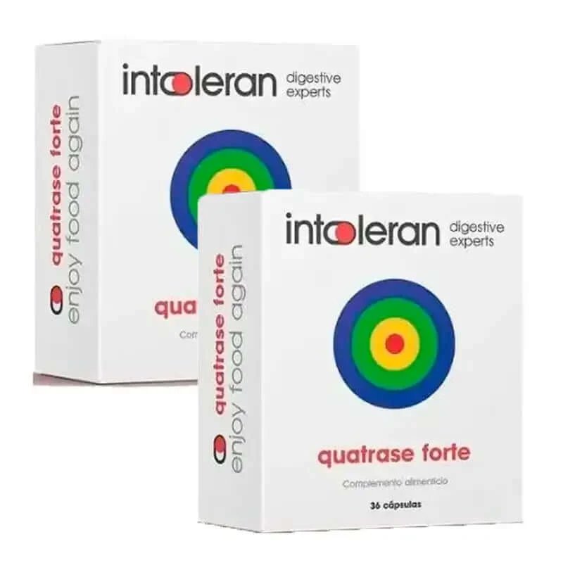 Intoleran Complement Quatrase 10.000, pachet 2 x 36 capsule