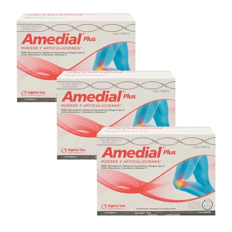 Amedial Plus Pack, 3 x 20 pliculețe