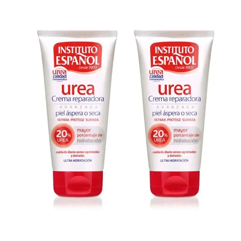 Pachet Instituto Español 20% Uree Cream Tube , 2x150 ml