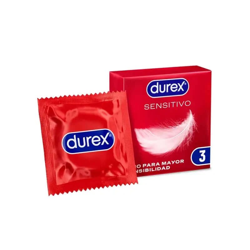 Prezervative Durex Sensitive Soft, subțire pentru sensibilitate, 3 prezervative