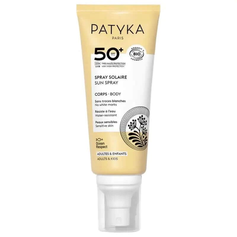Spray solar organic Patyka SPF50+, 100 ml