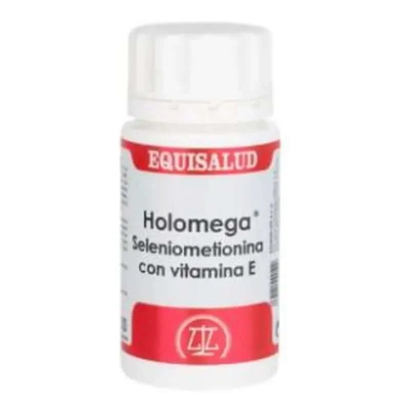Equisalud Holomega Selenometionină cu Vit. E 50 Capsule