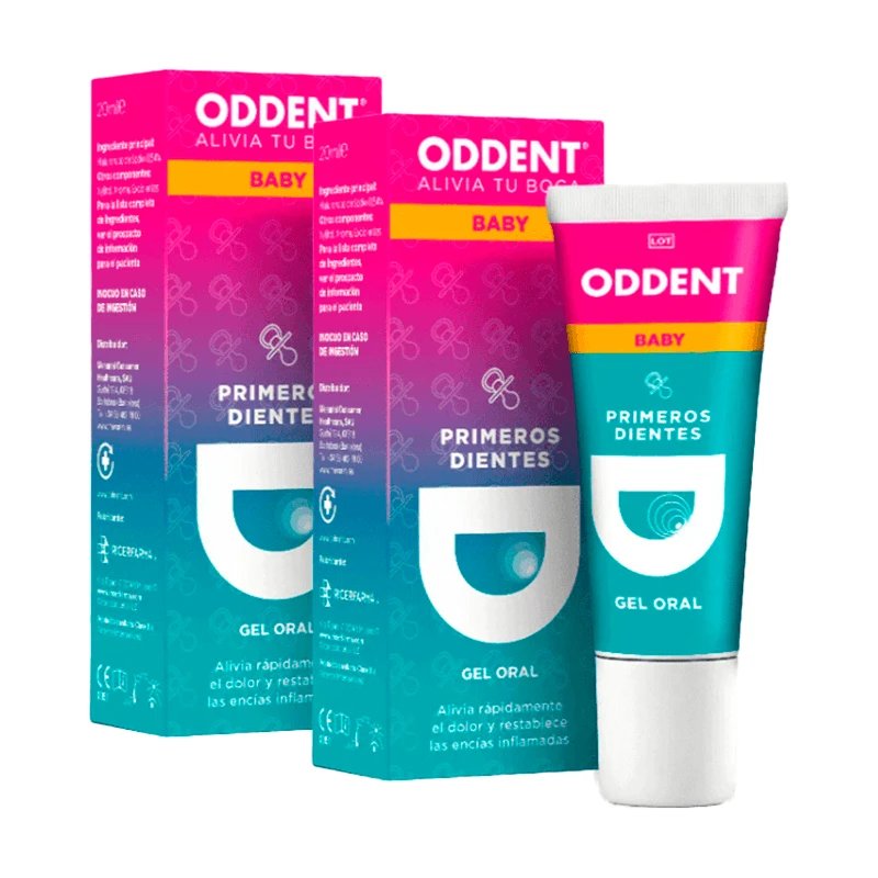 Oddent Duplo Baby Gel oral 2 x 20 ml