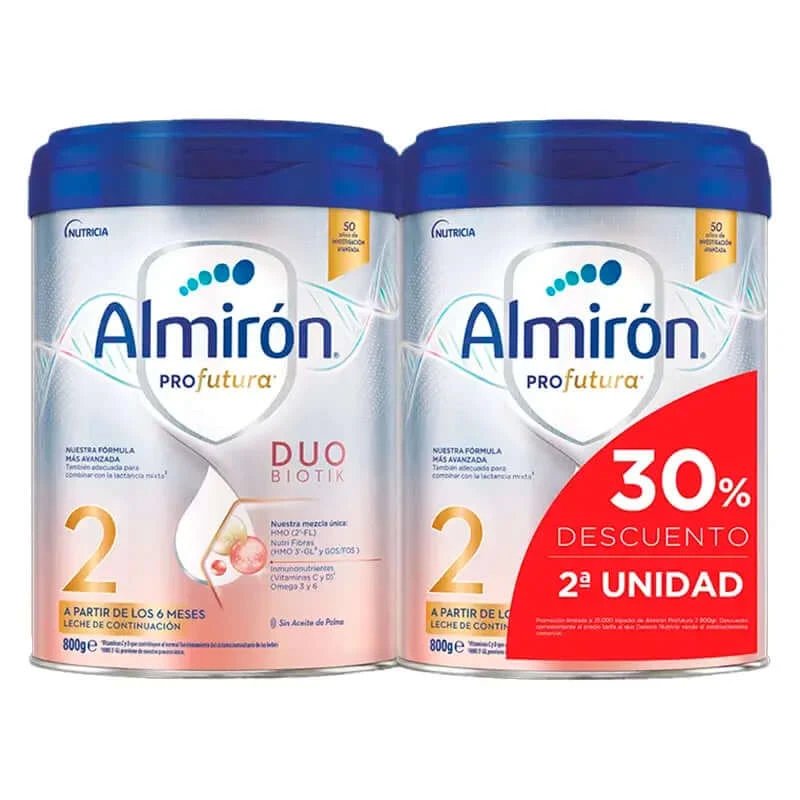 Almirón Profutura 2 Formulă pudră, de la 6 luni, pachet de 2 x 800 g