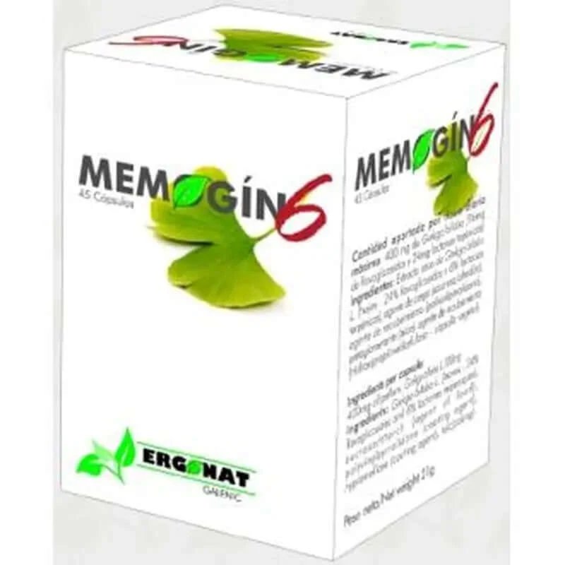 Ergonat Memogin 6 45 Capsule