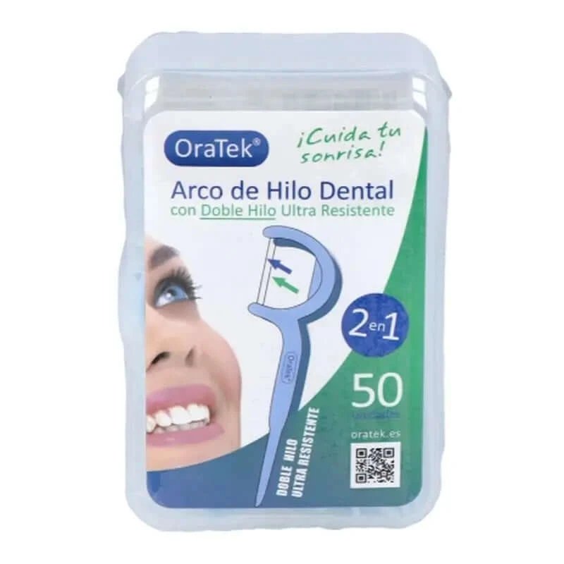 Oratek Ață dentară cu arc dublu 50pcs.