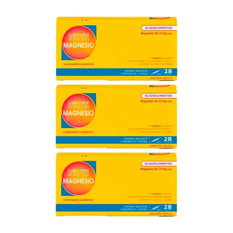 Labcatal magneziu, 3X28 fiole