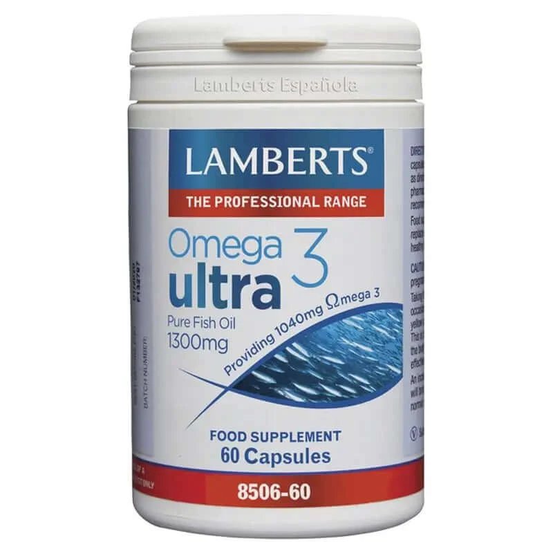 Lamberts Omega 3 Ultra Pure Fish Oil, 60 capsule