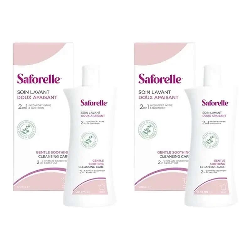 Saforelle Active Intimate Care Pack 2 x 500 ml