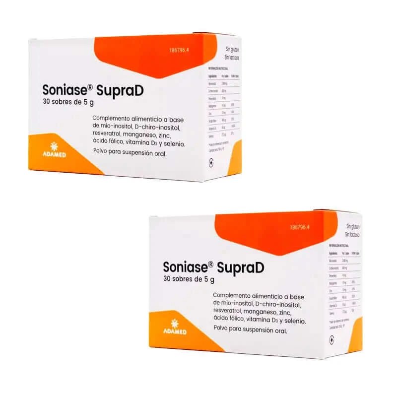 Soniase Supra D, 2 x 30 pliculețe 5 g