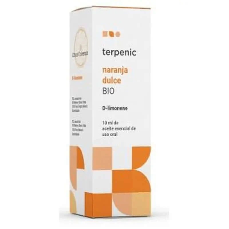Ulei alimentar esențial de portocale Bio 10Ml.