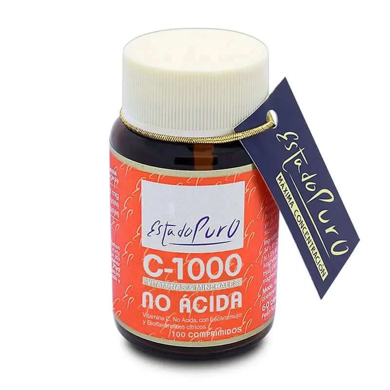 Tongil Pure State Vitamina C-1000 Non Acid , 100 comprimate