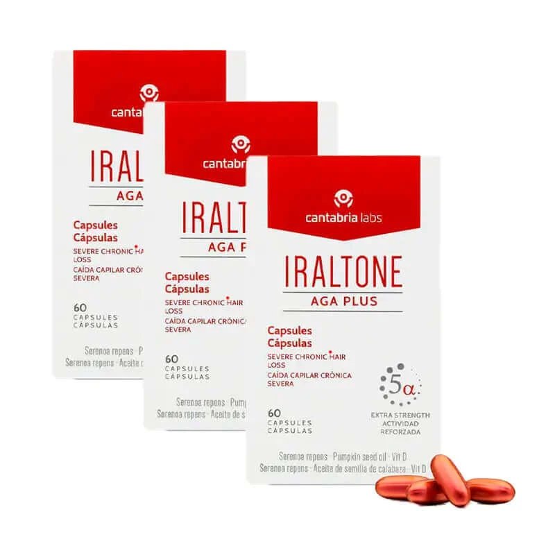 Iraltone Aga Plus, pachet 3 x 60 capsule
