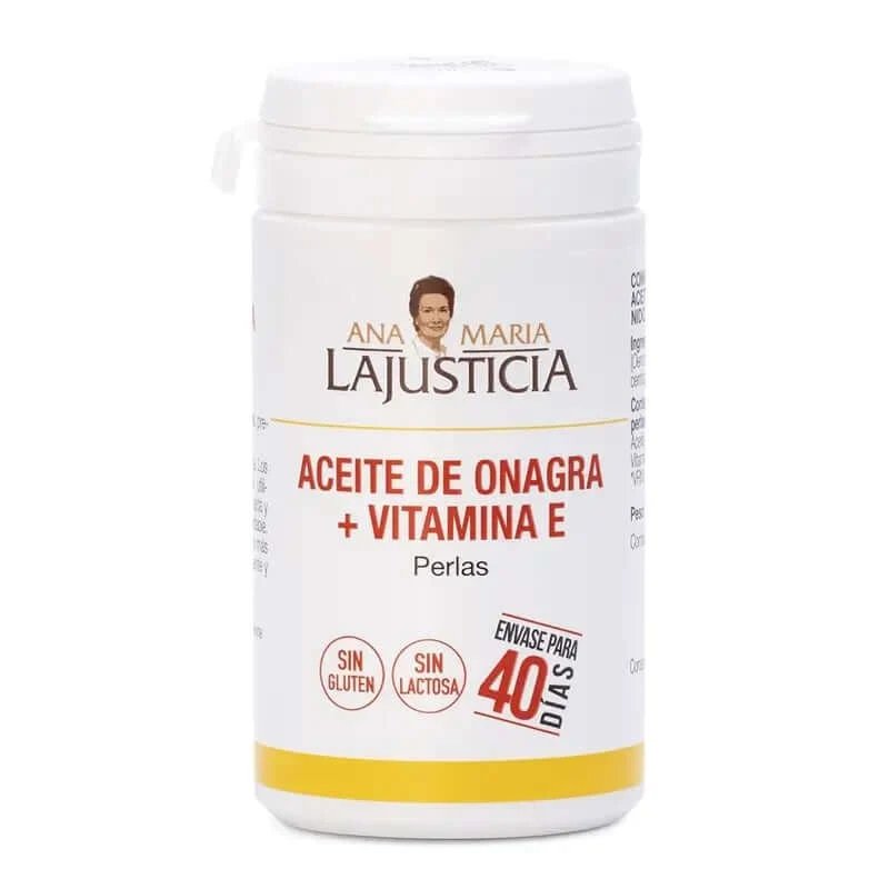 Ana Maria Lajusticia Ulei de Evening Primrose + Vitamina E, 80 perle