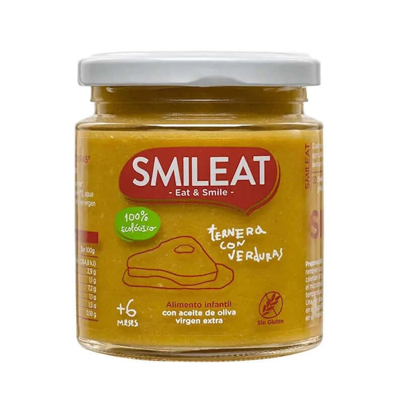 Smileat Tartă cu carne de vită și legume, 230 grame