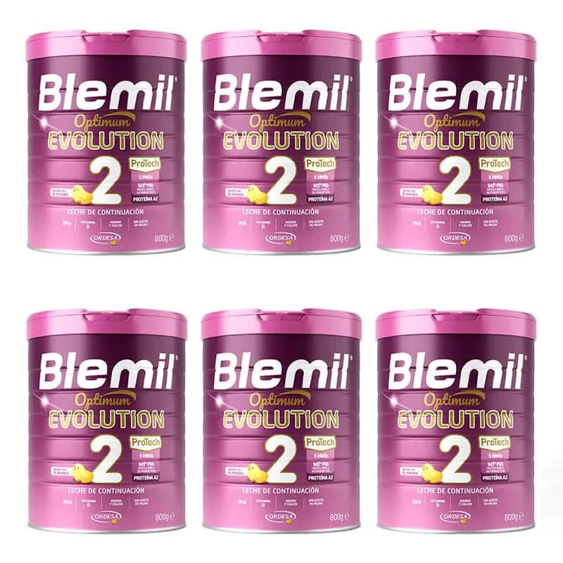 Blemil Optimum Evolution 2 Formula de lapte, 6X800g