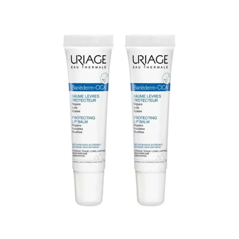 Uriage Bariéderm-Cica Balsam de protecție Duplo, 2X15 Ml