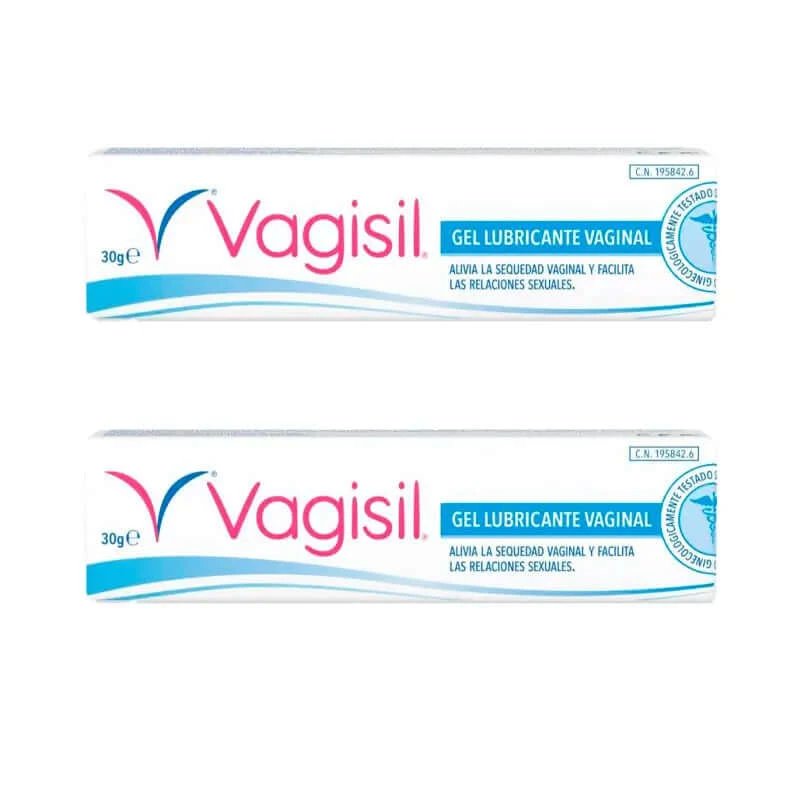Pachet 2 Vagisil Gel lubrifiant vaginal, 30gr