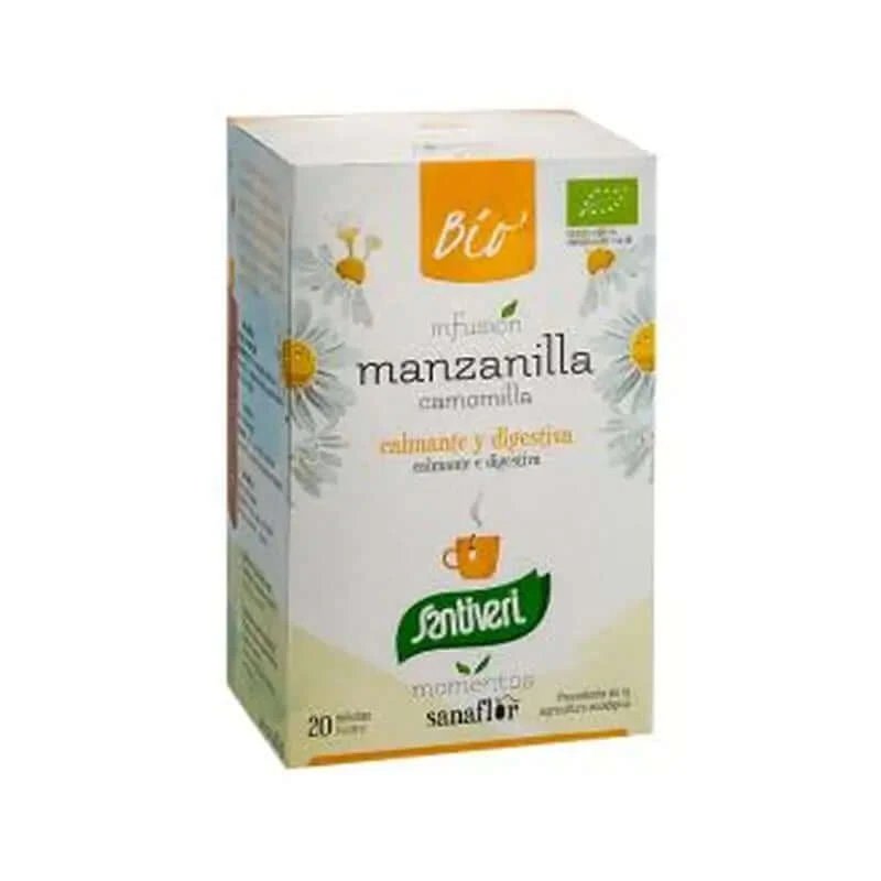Santiveri Sanaflor Infuzie de mușețel 20Ud. Bio