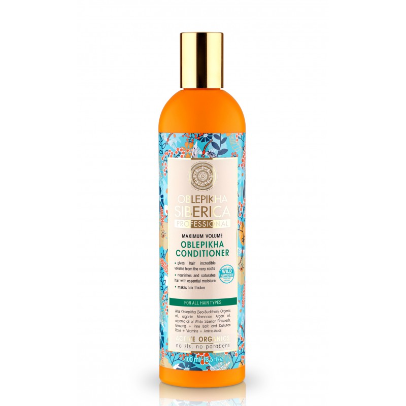 Balsam pentru toate tipurile de par Oblepikha, 400ml, Natura Siberica