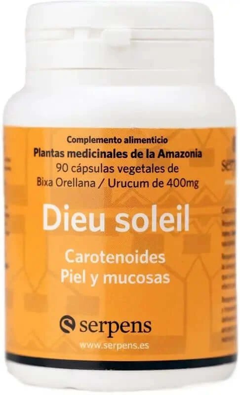 Serpens Dieu Soleil Urucum, 90 Capsule