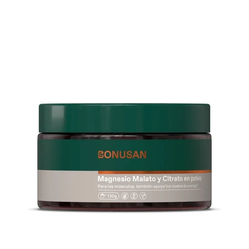 Bonusan Malat de magneziu & Citrat pulbere , 130 grame