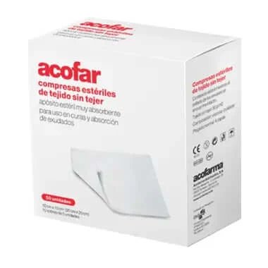 Acofar tampoane sterile nețesute 50 unități