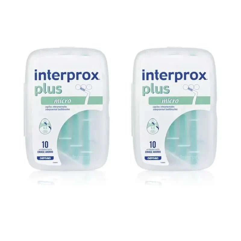 Interprox Interproximal Plus Micro periuță de dinți, 2X10 unități