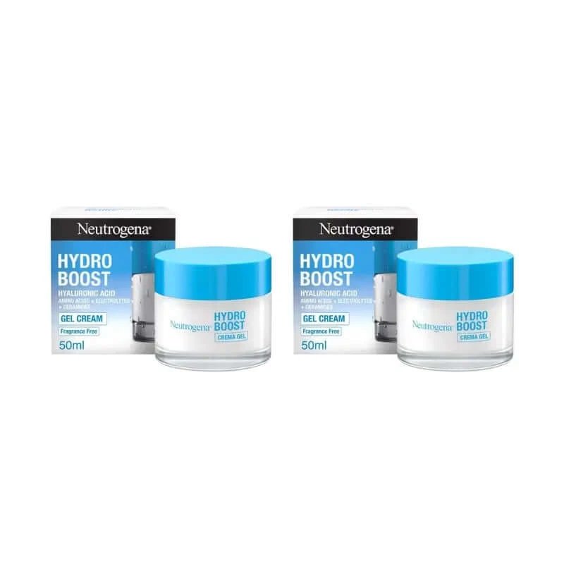 Neutrogena Hydro Boost Gel cremă hidratantă pentru față, 2X50 Ml