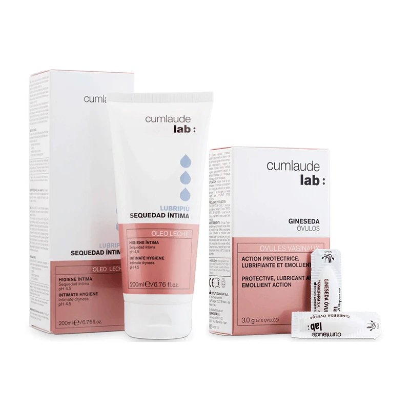 Cumlaude Lab Pack Lubripiù Intimate Cream 200 Ml + Gineseda Ovules 10 unități