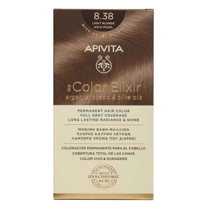 APIVITA My Color Elixir Dye N 8.38 Blond perlat deschis