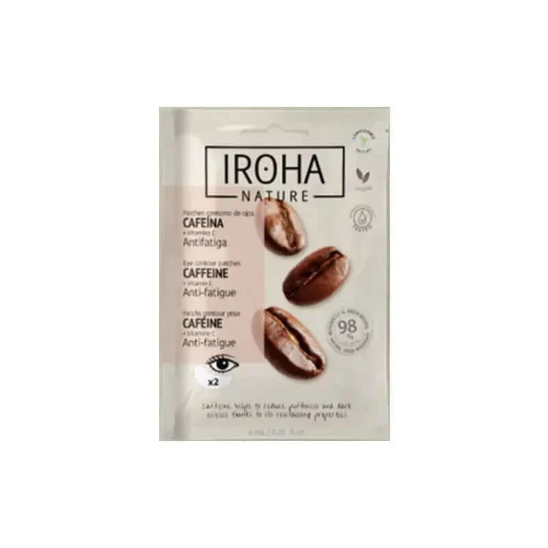 Iroha Nature Extracte naturale anti oboseală petice pentru ochi, 1 pereche