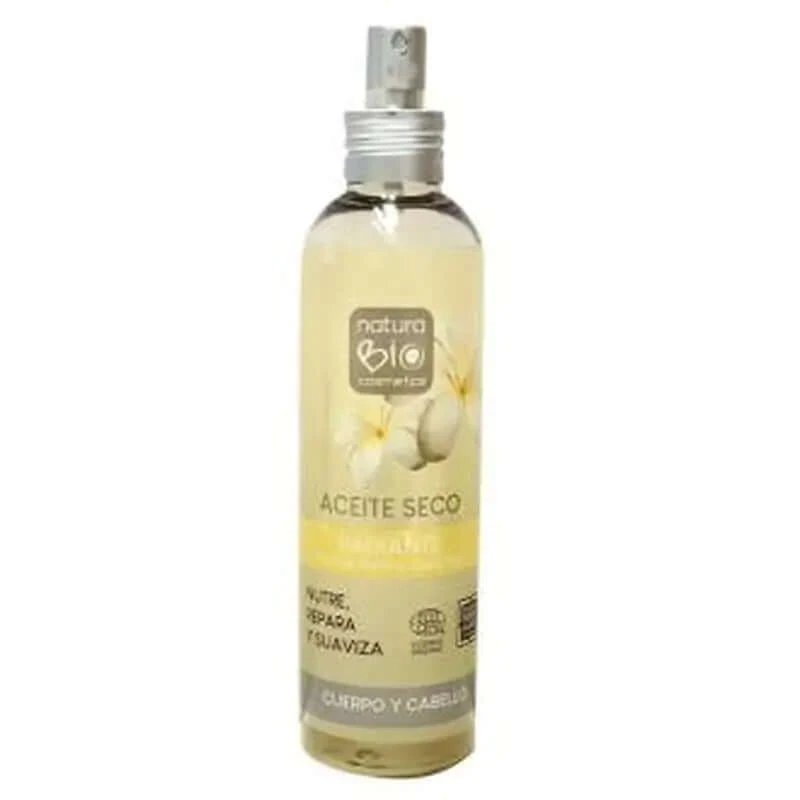 Naturabio Cosmetics Ulei radiant pentru corp și păr uscat 200Ml. Bio