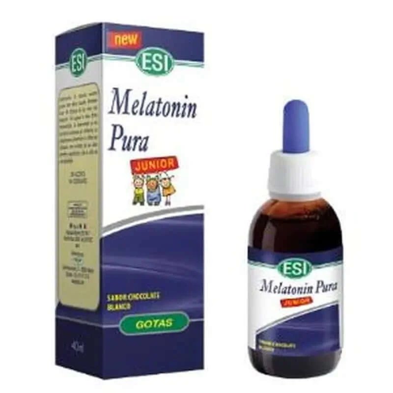 Trepatdiet-Esi Melatonin Junior 1Mg aromă de ciocolată albă 40Ml.