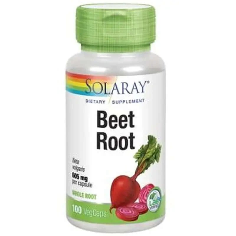 Solaray Rădăcină de sfeclă (sfeclă) 100 Capsuleveg.