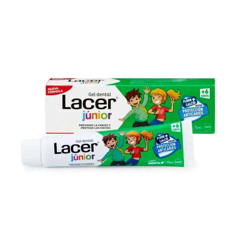 Lacer Junior Mint pastă de dinți 75 ml