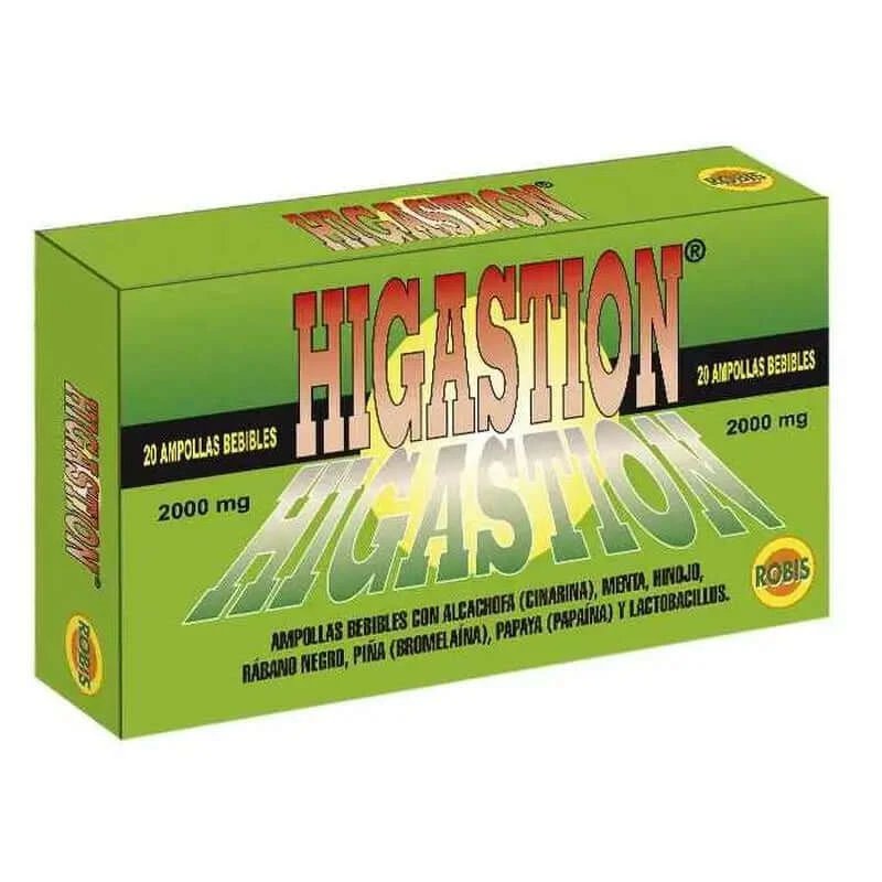 Robis Higastion , 20 fiole