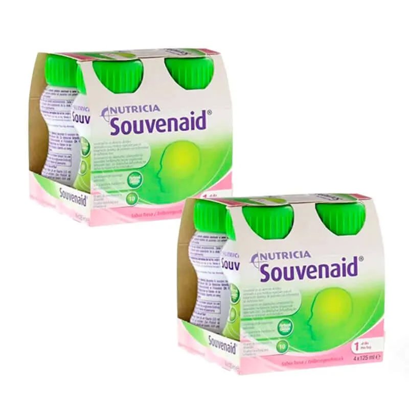 Nutricia Souvenaid Smoothies cu aromă de căpșuni 8 unități x 125 ml