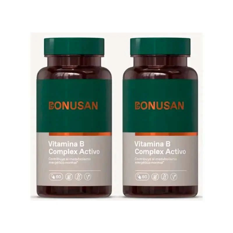 Bonusan Vitamina B Complex Activ , 2X60 Capsule
