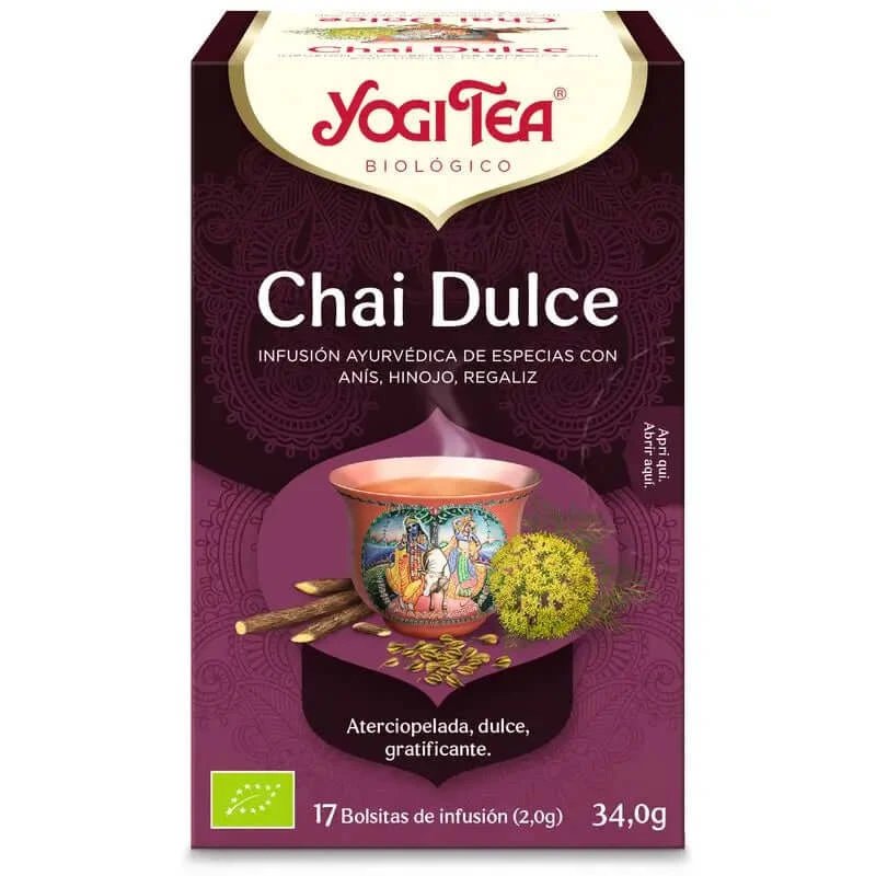 Yogi Tea Organic Sweet Chai 17 plicuri de ceai