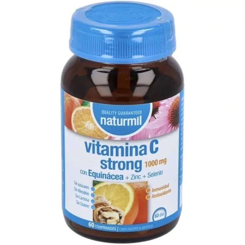 Naturmil Vitamina C Strong 1000 , 60 comprimate